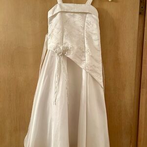 White Flower Girl Dress